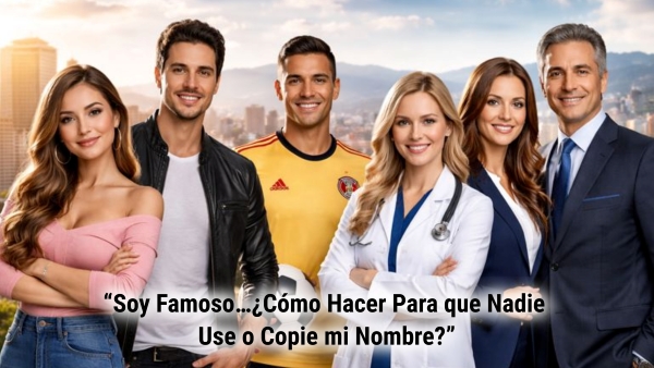 Soy Famoso…¿Cómo Hacer Para que Nadie Use mi Nombre sin Permiso?