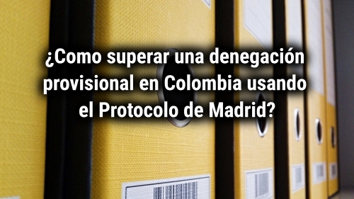 Denegación Provisional Colombia Marca